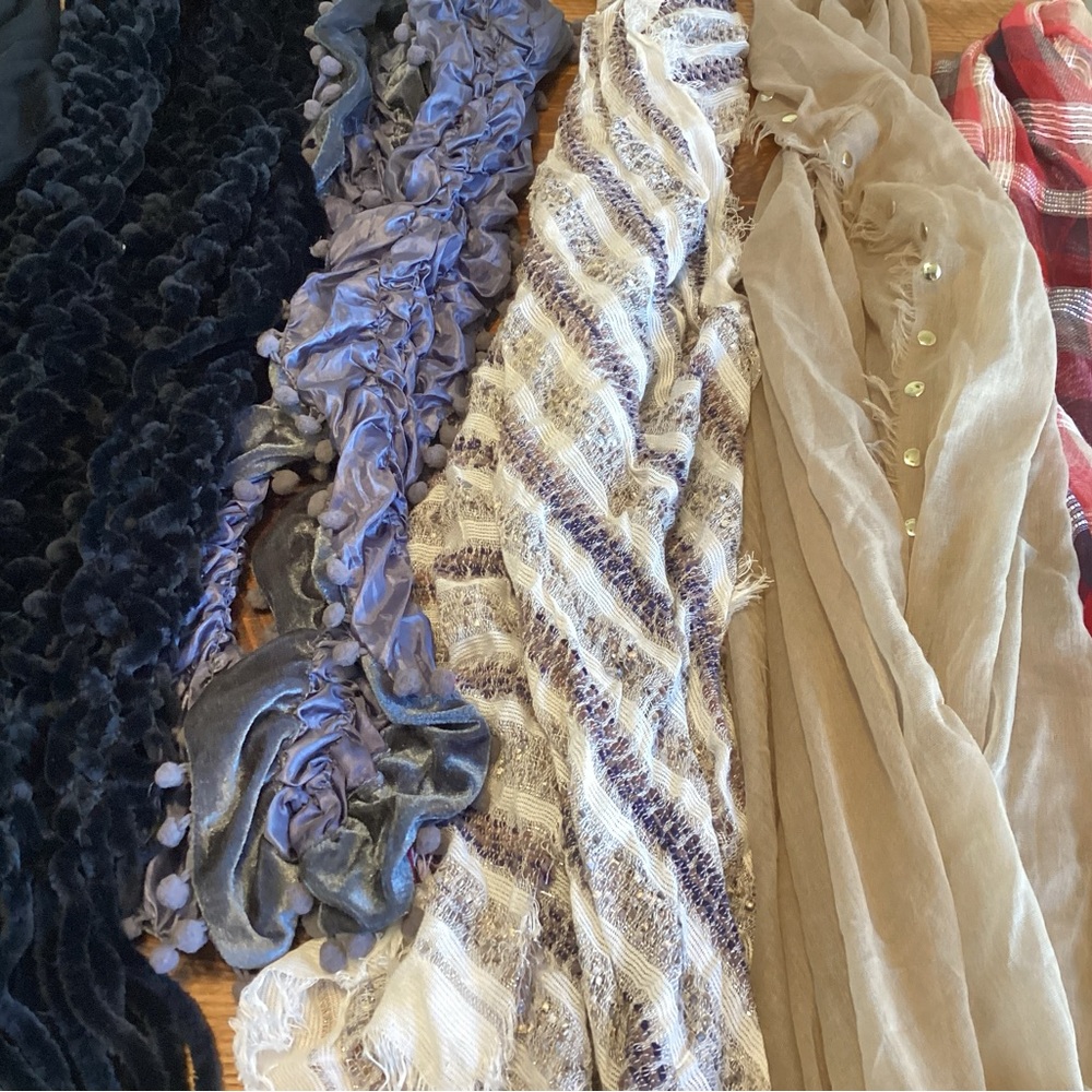 Assorted Patterned Scarves - image 2